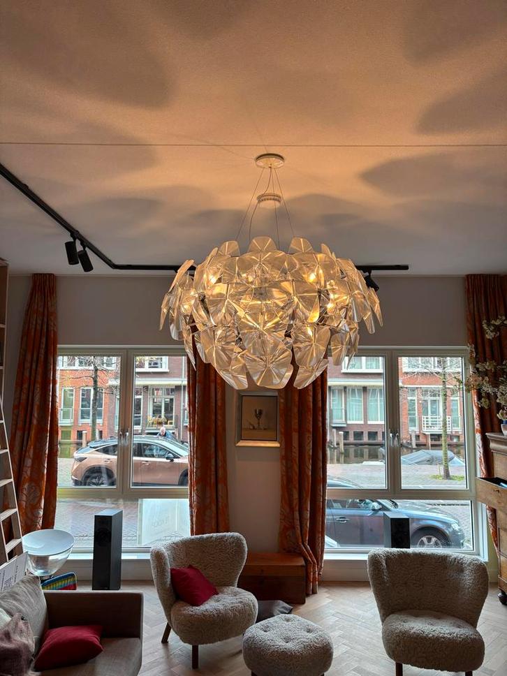 Luceplan Hope Large - Design Hanglamp, Huis en Inrichting, Lampen | Hanglampen, Zo goed als nieuw, 75 cm of meer, Kunststof, Ophalen