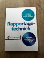 Rapportagetechniek, 5de editie. NIEUW, Ophalen of Verzenden