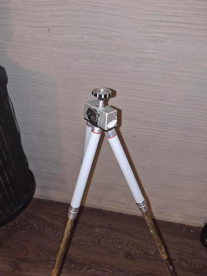 Vintage  Statief bilora germany, Audio, Tv en Foto, Fotografie | Statieven en Balhoofden, Gebruikt, Driepoot, Minder dan 150 cm