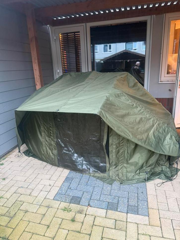 Fox frontier + winterskin, Watersport en Boten, Hengelsport | Karpervissen, Zo goed als nieuw, Overige typen, Ophalen of Verzenden