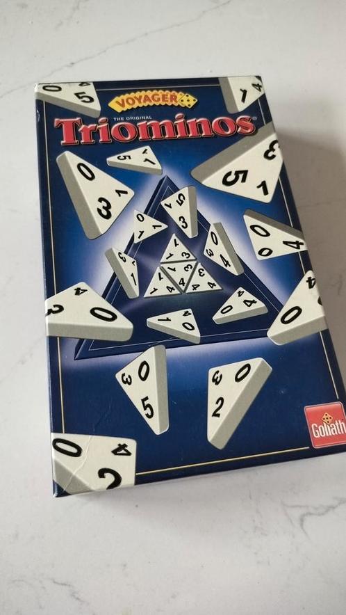 NIEUW Triominos voyager reiseditie reisspel, Hobby en Vrije tijd, Gezelschapsspellen | Bordspellen, Nieuw, Reisspel, Ophalen of Verzenden