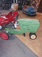 traptractor  john deere metaal, Antiek en Kunst, Ophalen