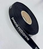 XL Lint Paco Rabanne - zwart zilver 1 CM X 25 M Meter nieuw, Hobby en Vrije tijd, Ophalen of Verzenden, A, A, A