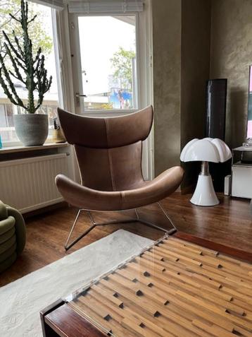 Vintage design Imola Fauteuil van BoConcept plus hocker beschikbaar voor biedingen