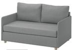 Ikea slaapbank Fridhult grijs, Ophalen, 70 cm of minder, Tweepersoons, 190 cm of minder