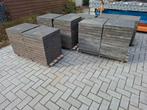50m² 50x50 Antraciet terrastegels, Tuin en Terras, Ophalen, Zo goed als nieuw, Beton, Terrastegels