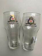 Oranjeboom bierglazen uit 1989, Ophalen of Verzenden, Zo goed als nieuw, Bierglas