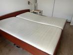 Bed elektrisch verstelbaar + Pullman pocketvering matrassen, Ophalen, Gebruikt, 90 cm, Tweepersoons