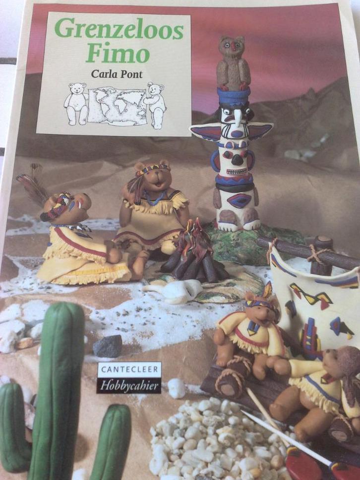 GRENZELOOS FIMO - Carla Pont, Boeken, Hobby en Vrije tijd, Zo goed als nieuw, Verzenden