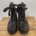 Nubikk veterboots // enkellaarsjes maat 37 // zgan, Kleding | Dames, Ophalen of Verzenden, Zo goed als nieuw, Zwart