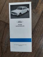 Ford Prijslijst Duitse Modellen 1969, Ford, Ophalen of Verzenden, Zo goed als nieuw, Ford