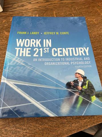 Work in the 21st Century - Landy & Conte beschikbaar voor biedingen