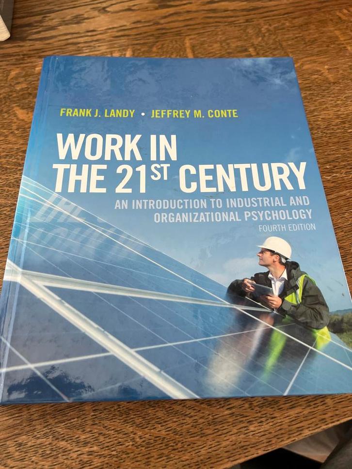 Work in the 21st Century - Landy & Conte, Boeken, Studieboeken en Cursussen, Zo goed als nieuw, WO, Beta, Ophalen