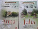 Mariëtte Middelbeek -1: ANNA   en 2: JULIA, Ophalen of Verzenden, Zo goed als nieuw, Mariëtte Middelbeek, Nederland
