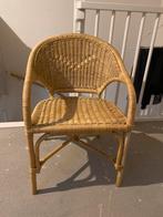Vintage rieten stoel - GRATIS, Ophalen of Verzenden, Gebruikt, Bruin, Eén