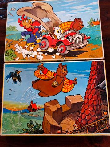 Toonder, Bommel Tom Poes puzzels 4 x. 21 bij 31 cm. 70 stuks beschikbaar voor biedingen