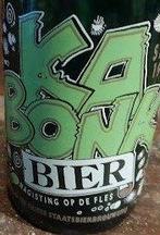Kabonk bier (leeg) Joop Klepzeiker- Eric Schreurs, Verzamelen, Ophalen of Verzenden, Zo goed als nieuw, Flesje(s), Overige merken