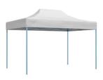 Partytent inklapbaar 280x410x315 cm staal wit, niruw in doos, Ophalen of Verzenden, Nieuw, Minder dan 5 meter