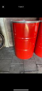 Olievaten, 150 liter of meer, Ophalen of Verzenden, Zo goed als nieuw, Metaal