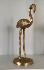 Messing Kraanvogel Beeld - Decoratief, Ophalen of Verzenden, Metaal