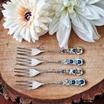 Pako Rhenen, 4 prachtige vintage gebaksvorkjes, Ophalen of Verzenden
