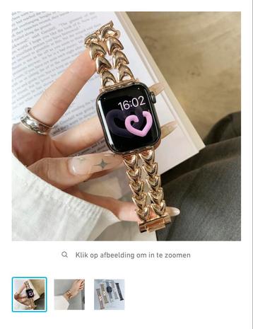 Apple Watch Band Rose Goud (niet gebruikt) beschikbaar voor biedingen
