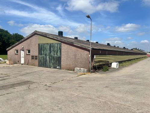 1.188 m² staalconstructie van 72 m1 lang en 16,5 m1 breed, Doe-het-zelf en Verbouw, Metalen, Gebruikt, IJzer, Ophalen