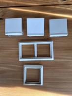 Busch-Jaeger buiten IP44 inbouw wandcontactdozen, Doe-het-zelf en Verbouw, Elektra en Kabels, Ophalen, Zo goed als nieuw, Stopcontact