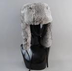 Grijze nep bontmuts voor mannen en vrouwen, Verzenden, Nieuw, Muts