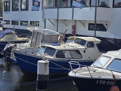 Leuke stalen opknap kruiser te koop, Watersport en Boten, Motorboten en Motorjachten, Gebruikt, Staal, 6 tot 9 meter, Diesel, Binnenboordmotor