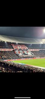 1 kaart Feyenoord - PSV vak PP, Tickets en Kaartjes, Sport | Voetbal, Seizoenskaart, Eén persoon, Oktober