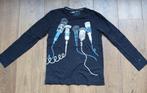 Coolcat Zwarte Longsleeve Microfoons (158-164), Gebruikt, Coolcat, Ophalen of Verzenden, Shirt of Longsleeve