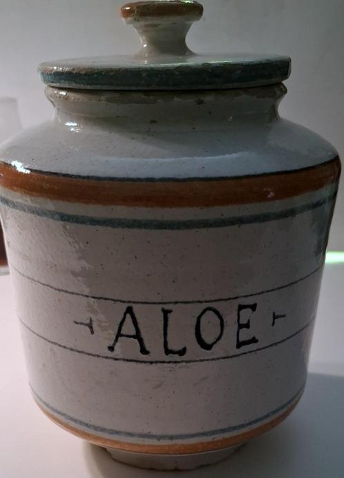 Geëmailleerde apothekerspot Faience 19e eeuw, Antiek en Kunst, Antiek | Keramiek en Aardewerk, Verzenden