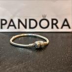 Pandora Moments Hart & Snake Chain Armband  - maa t16, Ophalen of Verzenden, Zo goed als nieuw, Zilver, Zilver