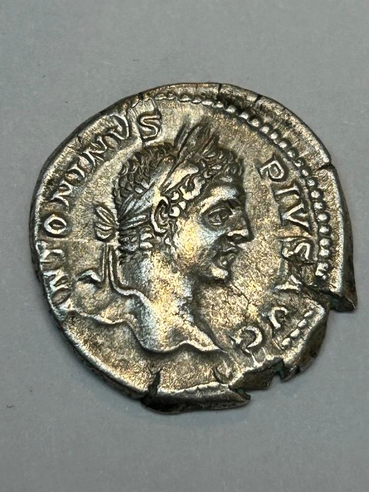 Super Romeinse denarius van Antoninus Pius (als augustus), Postzegels en Munten, Munten | Europa | Niet-Euromunten, Ophalen of Verzenden