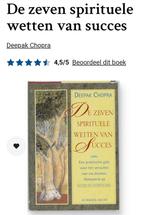 Deepak Chopra - De zeven spirituele wetten van succes, Boeken, Deepak Chopra, Ophalen of Verzenden, Zo goed als nieuw