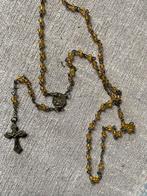 Rozenkrans Brocante Jezus Maria, Ophalen of Verzenden, Zo goed als nieuw, Beeld(je)