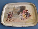 Vintage Dienblad met Kinderen, Ophalen of Verzenden