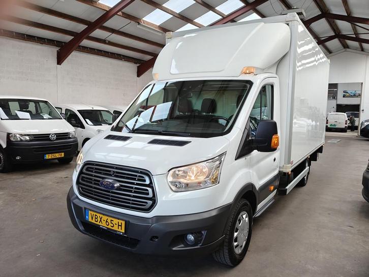 Ford Transit 350 2.0 TDCI BAKWAGEN / LAADKLEP (bj 2019), Auto's, Bestelauto's, Te koop, ABS, Airconditioning, Alarm, Bluetooth