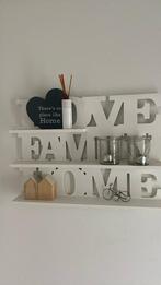 Houten wanddecoratie Love Family Home, Ophalen of Verzenden, Zo goed als nieuw