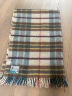 Vintage 100% Scheerwol Deken - 170x120 cm, 100 tot 150 cm, 150 tot 200 cm, Ophalen of Verzenden, Zo goed als nieuw