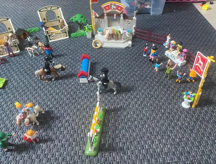 Uitgebreide paardenset van Playmobil, Kinderen en Baby's, Speelgoed | Playmobil, Zo goed als nieuw, Ophalen of Verzenden