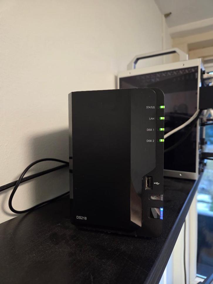 DS218, Computers en Software, NAS, Zo goed als nieuw, Ophalen of Verzenden