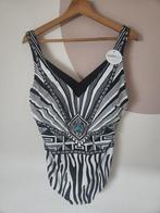 Badpak Sunflair zwart/wit - 46E, Kleding | Dames, Zwart, Nieuw, Badpak, Ophalen of Verzenden