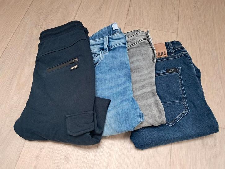 Pakket jongensbroeken, maat 146-152, oa C&A, Cars, Kinderen en Baby's, Kinderkleding | Maat 146, Zo goed als nieuw, Ophalen of Verzenden