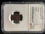 50 cent 1909 zilver ngc slab, Ophalen of Verzenden, Zilver