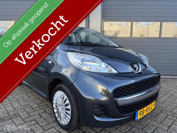 Peugeot 107 1.0-12V Sportium Uitvoering Slechts 69.Dkm, Auto's, Peugeot, Bedrijf, Te koop, ABS, Airbags, Airconditioning, Alarm