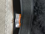 Brax Raphaela broek met velours opdruk, Maat 38/40 (M), Zwart, Zo goed als nieuw, Lang