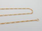 Stevige 14 karaat Gouden Ketting in Valkoogschakel 45.5, Jw, Verzenden, Nieuw, Info@juwelenwereld.nl