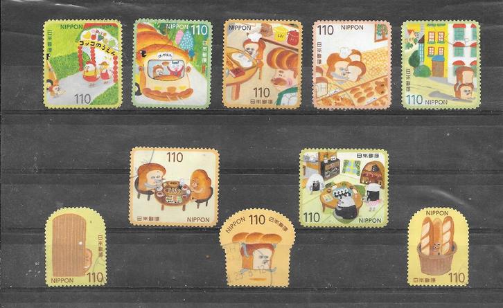 KramerJapan 2025 gestempelde 110yen serie, Postzegels en Munten, Postzegels | Azië, Gestempeld, Oost-Azië, Verzenden